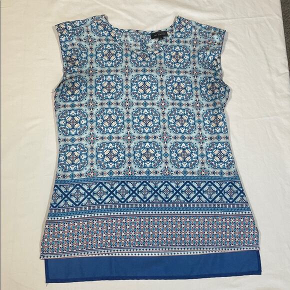 The Limited blue sleeveless blouse size XS. Workwear. Shell - Picture 1 of 6